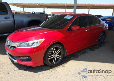 2017 Honda Accord Sport from USA, damaged, VIN 1HGCR2F57HA041749